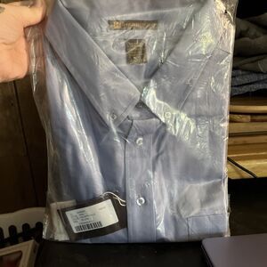 Harriton M580 Men's Key West Short Sleeve Performance Shirt - Pool Blue - 2XL